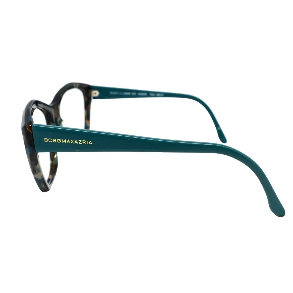 BCBGMAXAZRIA Admire Teal Multi 57-17-140mm Sunglass / Eyeglass FRAMES ONLY -GOOD